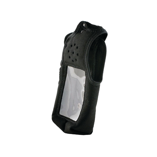 Funda de Nylon, clip metálico p/ cinto, correa-broche y visor frontal-DTMF / IC-F3161T/D, IC-F3261T/D, IC-F3360DT.