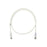 Cable de parcheo UTP Categoría 6, con plug modular en cada extremo - 4.3 m. - Blanco mate