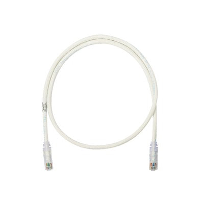 Cable de parcheo UTP Categoría 6, con plug modular en cada extremo - 6 m. - Blanco Mate