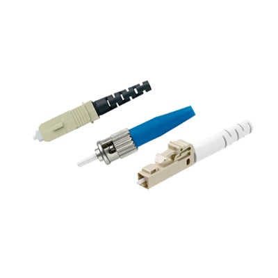 Conector SC simplex multimodo angular OM3/OM4, Aqua