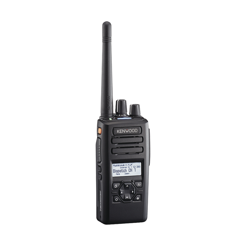 136-174 MHz, 512 Canales, NXDN-DMR-Análogo, GPS, Bluetooth, IP67, 14 Pines, Intr. Seg, Inc. Batería-Antena-Cargador-Clip