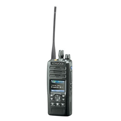 450-520 MHz, 5 W, Bluetooth, GPS, 1024 Canales, NXDN-DMR-P25-Análogo, Intrínsecamente Segura, Incluye antena, batería, cargador y clip.