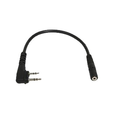 Cable adaptador para radios IP100H con accesorios de audio HS94, HS95 con función Vox