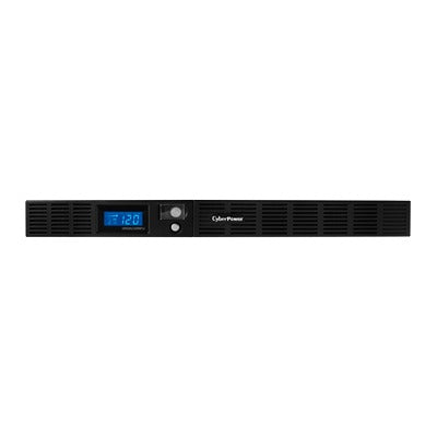 UPS de 500VA / 300W LCD inteligente multifunción, línea-interactiva con Software PowerPanel Business Edition, regulador de voltaje (AVR), montable en rack 1U, 6 NEMA 5-15R, 4 respaldo y 2 supresión, RJ11/RJ45/coax, USB/serial