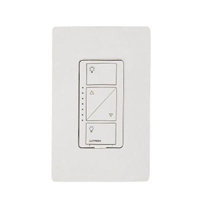 Control remoto PICO inalámbrico con 3 botones encender/apagar, atenuador (dimmer) y botón favorito, complemente con un atenuador.