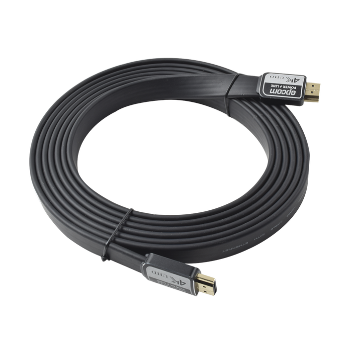 Cable HDMI versión 2.0 plano de 3m ( 9.8 ft ) optimizado para resolución 4K ULTRA HD