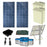 Kit Solar de 25 W con 4 Puertos PoE 802.3af/at para Cámaras IP