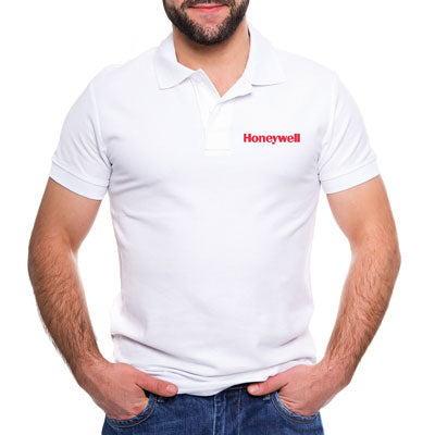 Playera Tipo Polo Color Blanco Honeywell