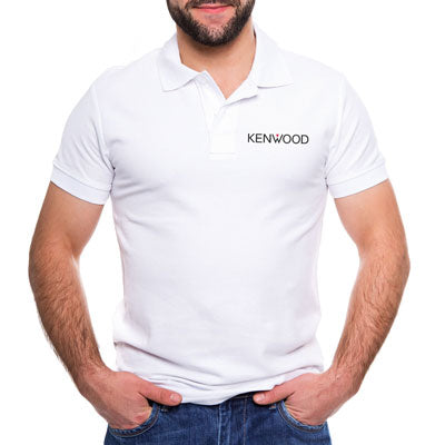 Playera Tipo Polo Color Blanco KENWOOD