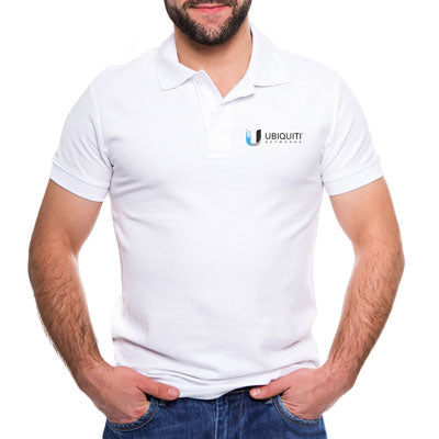 Playera Tipo Polo Color Blanco UBIQUITI NETWORKS