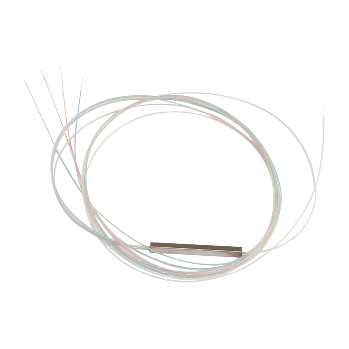 Splitter (Divisor Óptico) tipo PLC, de 1x4, Sin Conectores