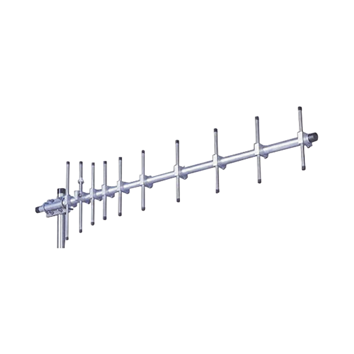 Antena Base, Direccional, Rango de Frecuencia 450-470 MHz. (Yagi 10 elementos).