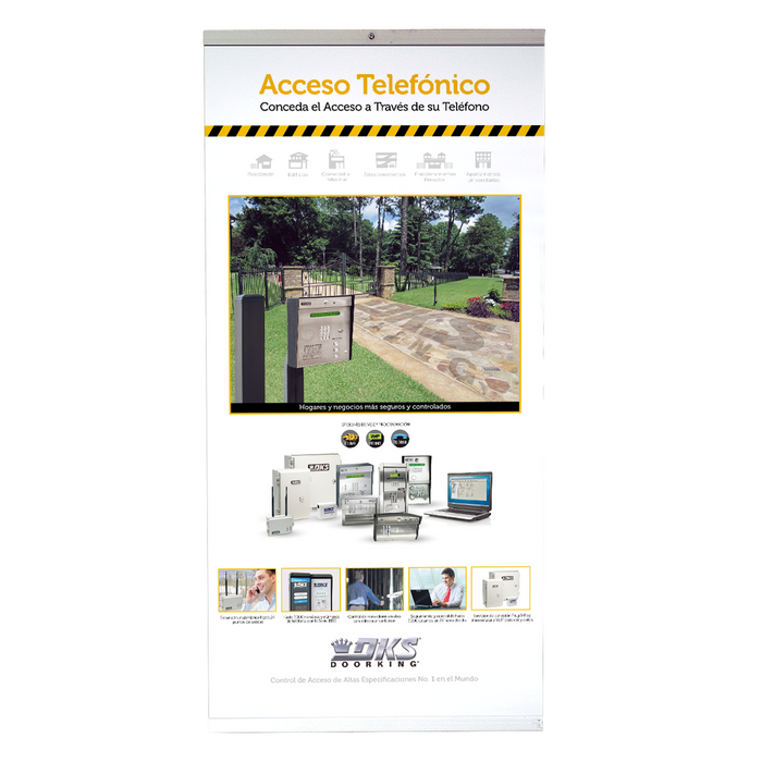 Póster Acceso Telefónico DOORKING