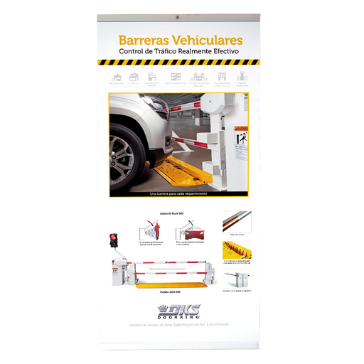 Póster Barreras Vehiculares DOORKING