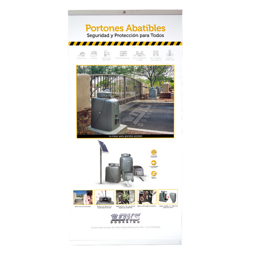 Póster Portones Abatibles DOORKING