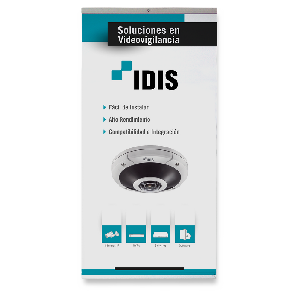 Póster IDIS Videovigilancia