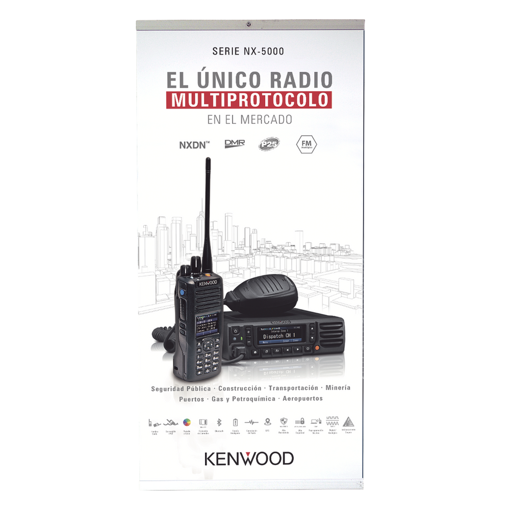 Póster Serie NX5000 KENWOOD