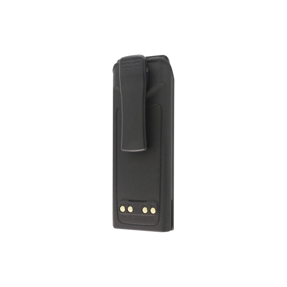 Batería Li-Ion para radio EF JOHNSON VP600 4400 mAh, 7.4 V 32.6 Wh, WP IP68. Clip incluido