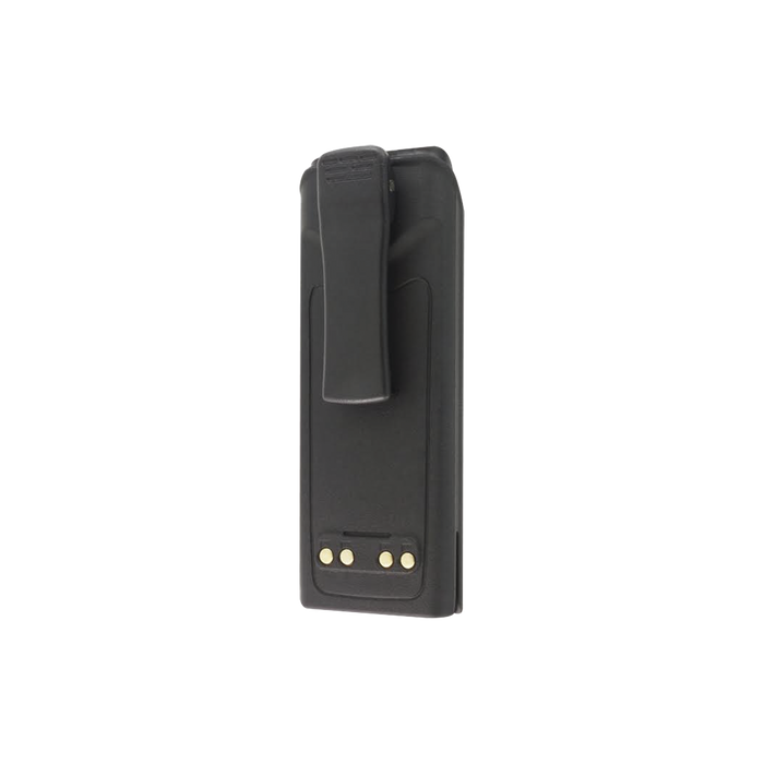 Batería Li-Ion para radio EF JOHNSON VP600 4400 mAh, 7.4 V 32.6 Wh, WP IP68. Clip incluido