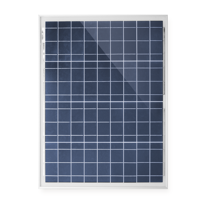 Módulo Fotovoltaico Policristalino 50 Watts para sistema a 12 Volts