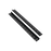 Kit de Rieles Posteriores para Gabinetes PanZone, de 12 UR, Color Negro