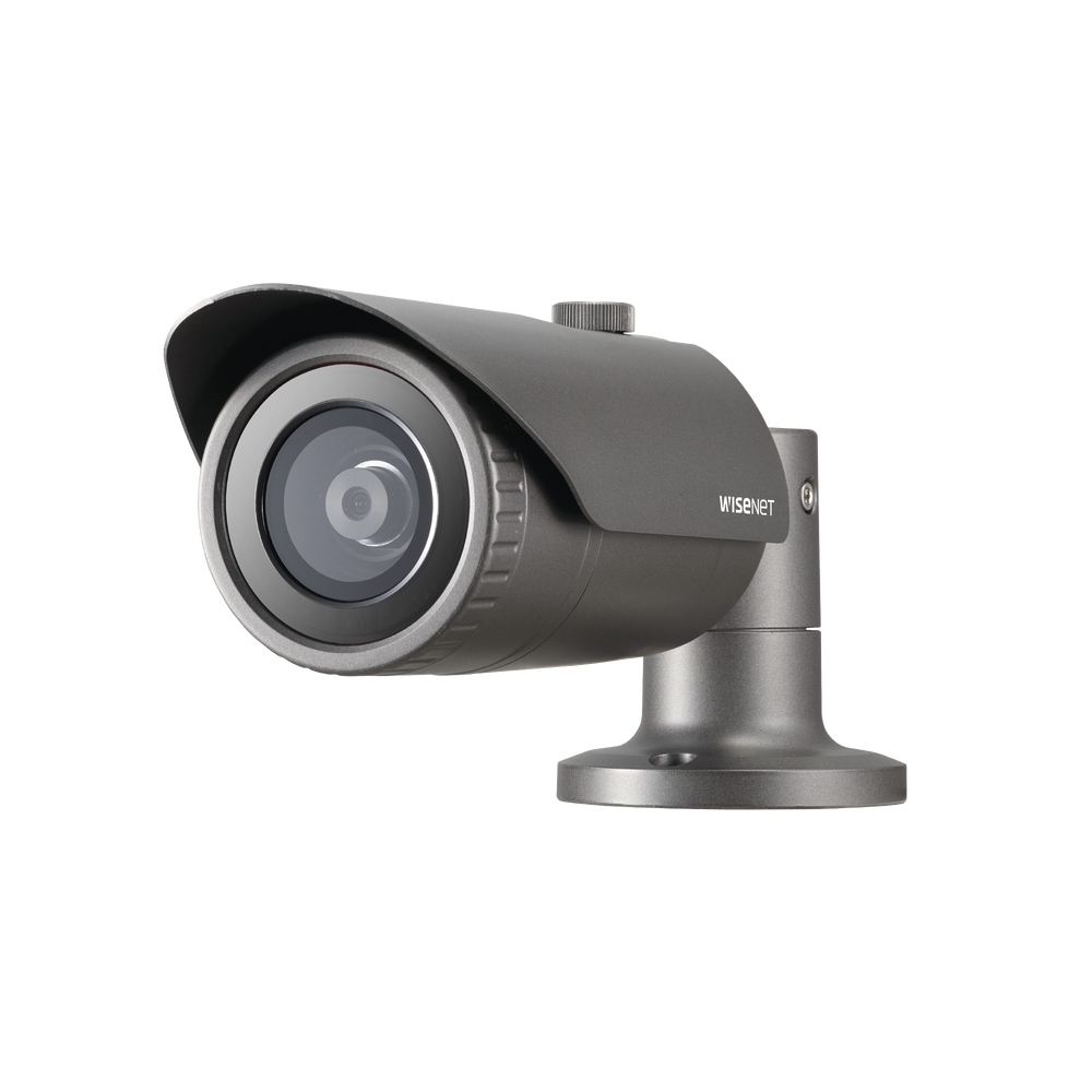 Cámara IP Bala Antivandálica 4 Megapxeles / Lente 3.6 mm / IR 25 m / WDR 120db / IP66 / H.265 & WiseStream