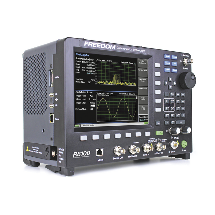 Analizador Profesional para Sistemas de Radiocomunicación Ultra Portátil, 250 kHz-1 GHz.