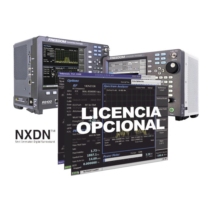 Opción de Software Auto-Tune para Móviles y Portátiles Series NX de Kenwood en R8000 /R8100.