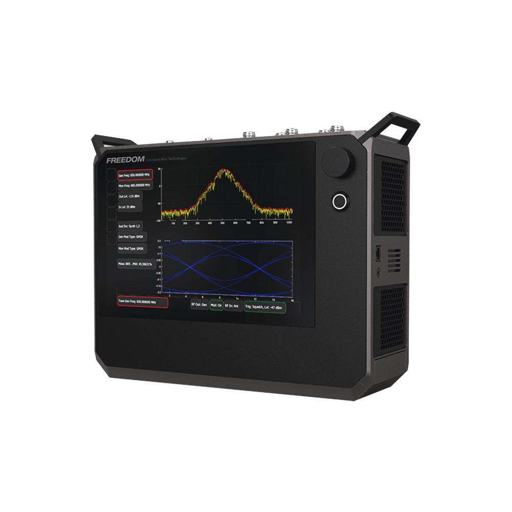 Analizador Profesional para Sistemas de Radiocomunicación Ultra Portátil, 6 GHz.