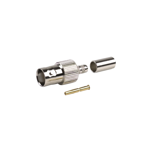 Conector BNC Hembra de Anillo para cables RG-8/X, LMR-240, 9258.