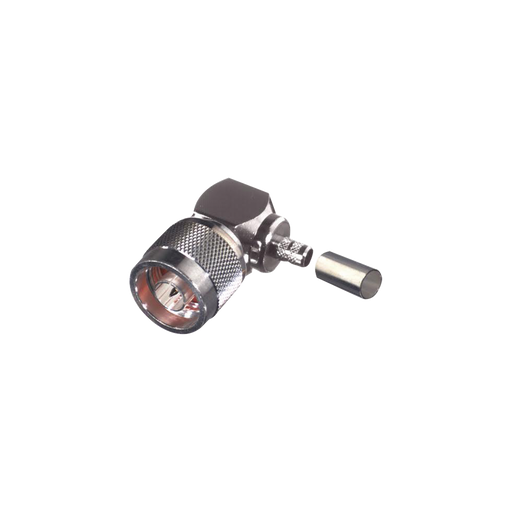 Conector N macho en A/R de anillo plegable para cables RG-8/X, LMR-240.