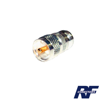 Adaptador de conector N hembra a UHF macho (PL-259)