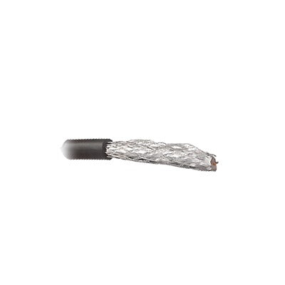 Cable con blindaje de cinta de poliester aluminizado y 40% de malla de aluminio 95%, aislante de polietileno espumado. Bobina de 500 Metros