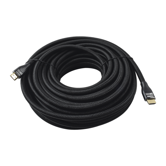 Cable HDMI versión 2.0 redondo de 20m (65.61 ft) optimizado para resolución 4K ULTRA HD