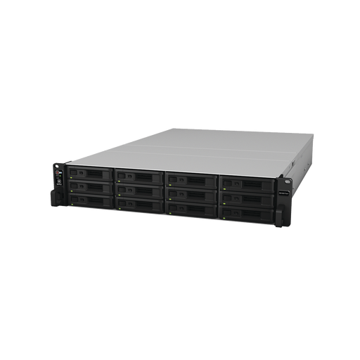 Servidor NAS para rack de 12 bahías / Expandible hasta 180 bahías / Hasta 1,152 TB