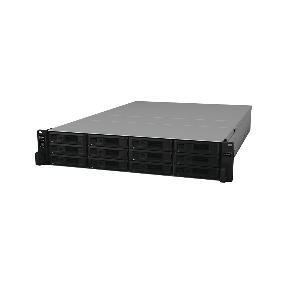 Servidor NAS para rack de 12 bah?as / Expandible a 24 bah?as / Hasta 288 TB / Doble fuente de poder