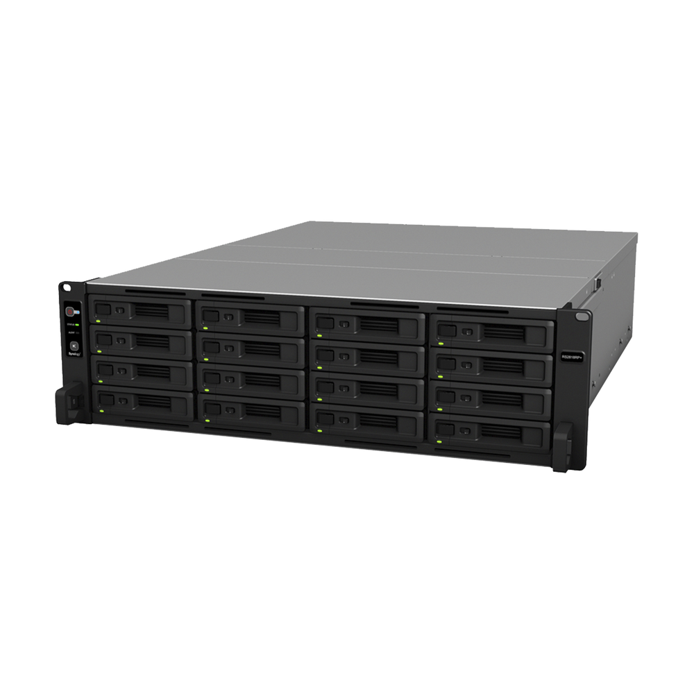 Servidor NAS para rack de 16 bahías / Expandible a 28 bahías / Hasta 336 TB