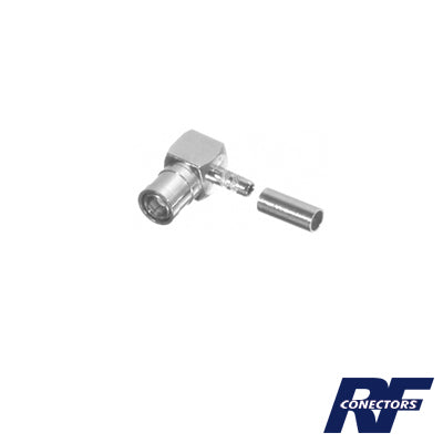 Conector SMB Macho en A/R de anillo plegable para RG-174/U, RG-316/U.