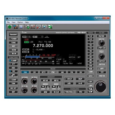 Software de administración para radios HF