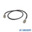 Cable Coaxial RG-59U-SYS-COBRE (150 cm)Cinta Poliester, 40% Malla-Aluminio, BNC Macho-BNC Macho.