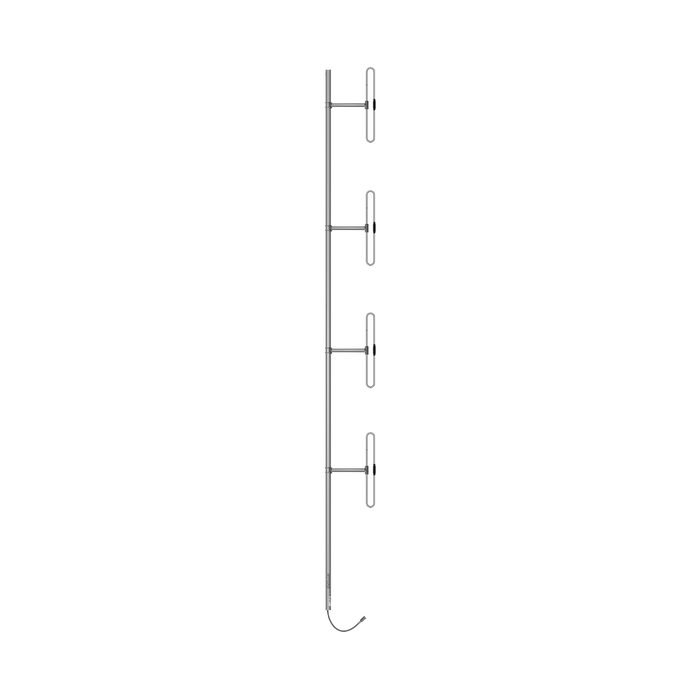 Antena Aerea de 4 Dipolos, 118-138 MHz, 8.5 dB, 20 MHz, 300 W. SD214SF2PASNM(D00)