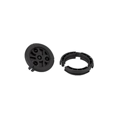 Bota pasamuro de 4". Incluye 4 orificios para cable coaxial de 1/2"