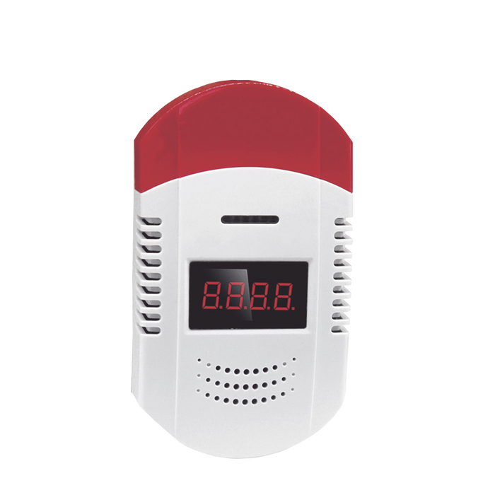 Detector convencional de monóxido de carbono compatible con todos los paneles de alarma