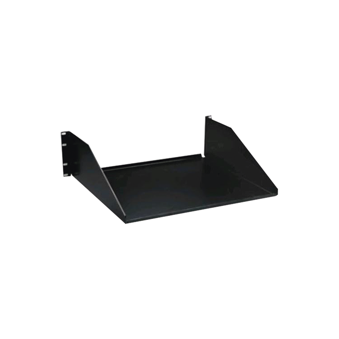 Charola para soportar equipo en Rack de 19in, Solida, 3UR, Color Negro