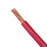 Cable 8 awg color rojo,Conductor de cobre suave cableado. Aislamiento de PVC, auto extinguible. BOBINA 100 MTS