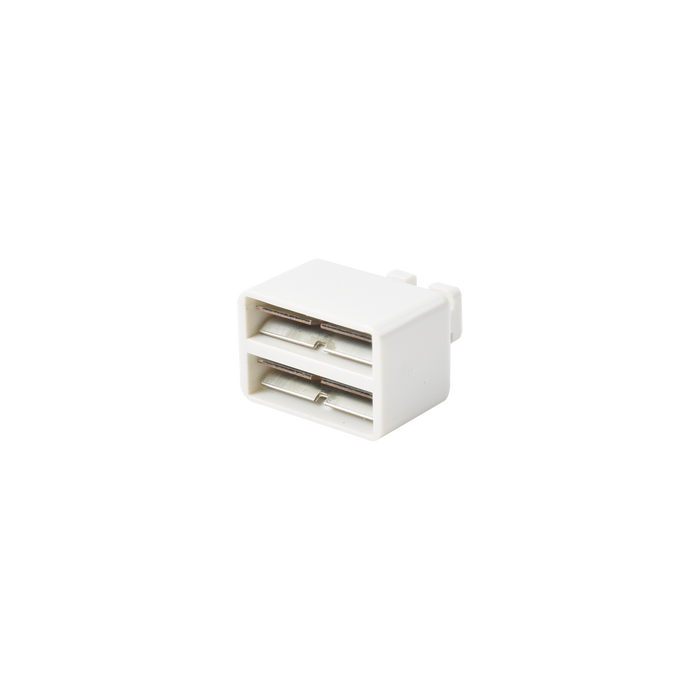 Clip de Puente, Para Uso con Regletas S66 de Siemon, de 1 par, Color Blanco