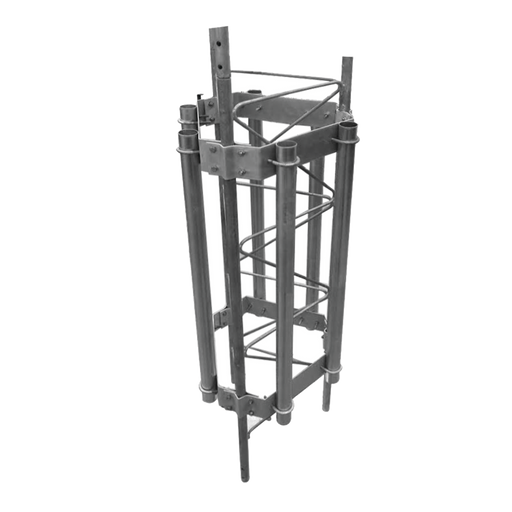 Herraje para 6 antenas sectoriales compatible con tramo STZ45G.