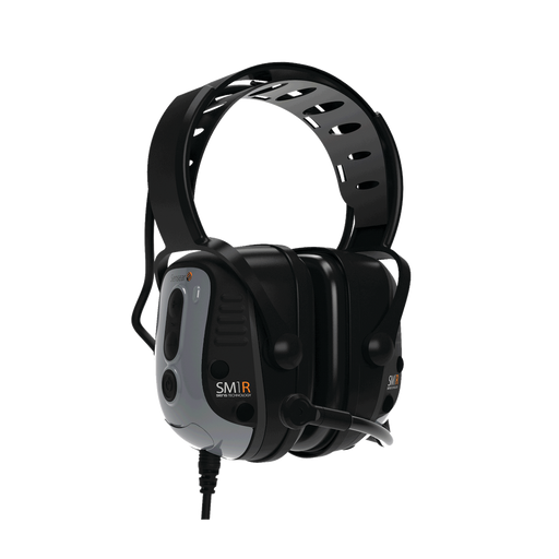 Protector auditivo IS de diadema rígida sobre la cabeza con cable integrado para MOTOROLA MOTOTRBO