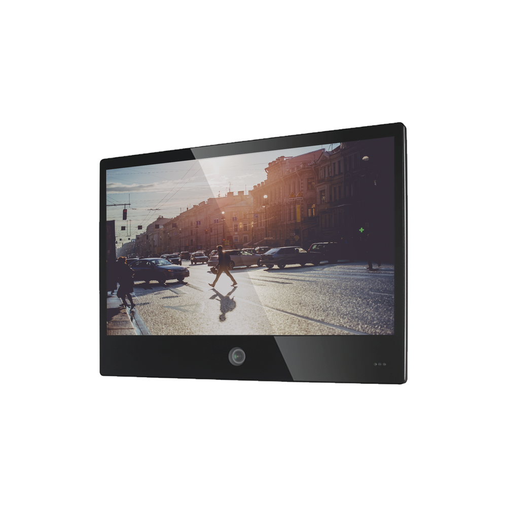 Monitor de Vista Publica de 21.5" con Cámara 2 Megapíxel Integrada (Color Negro)