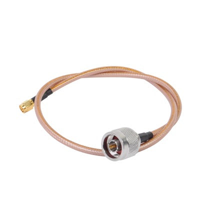 Cable de 100 cm tipo RG-142/U con conectores N Macho y SMA Macho Inverso (Hasta 8 GHz).